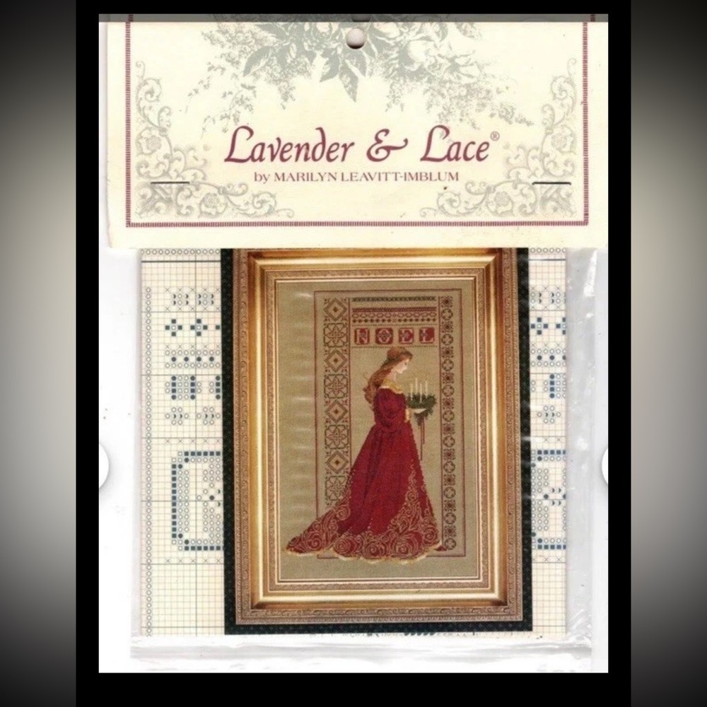 Lavender & Lace Celtic Christmas L&L32 cross stitch pattern NEW